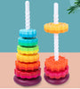 50% RABATT| Regenbogen-Drehturm™ | Spielend lernen!