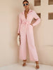 Jumpsuit mit Zwei Taschen, Gürtel