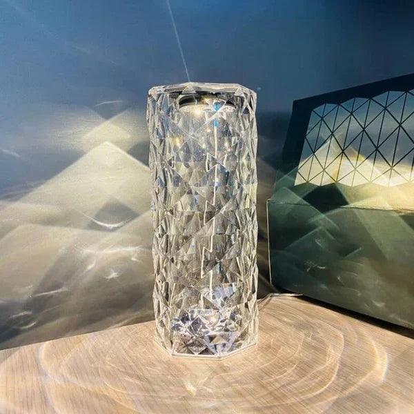 Touch Rose Crystal Lampe