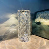 Touch Rose Crystal Lampe