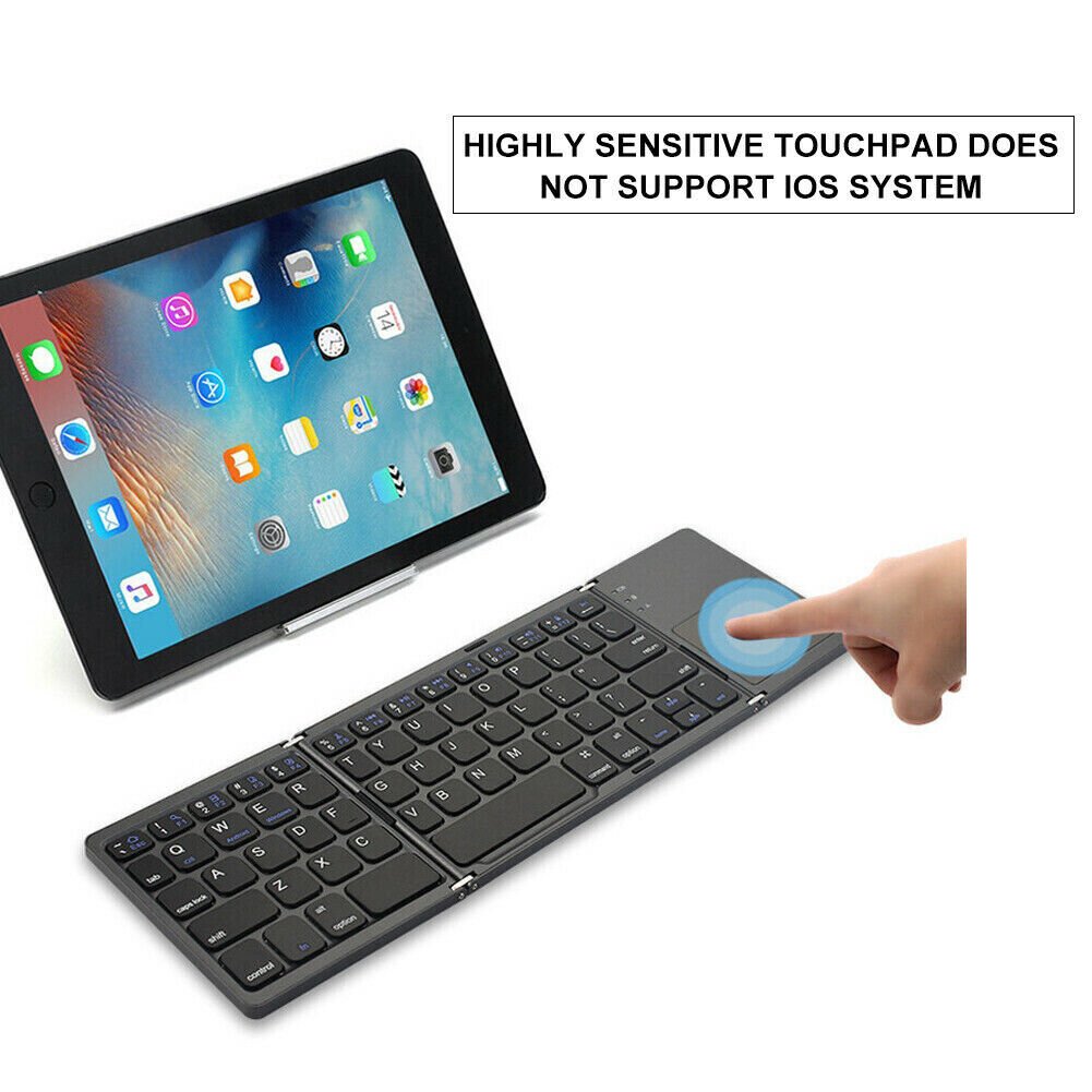 Keyless™ Faltbare drahtlose Bluetooth-Tastatur