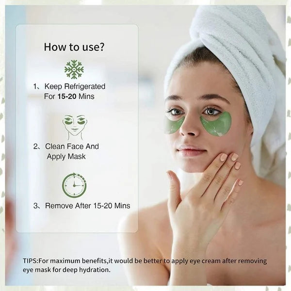 Seaweed Eye Mask™ Innerhalb von 10 Minuten 10 Jahre jünger aussehen