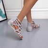 Gloria™ Runde Zehe Hohle Atmungsaktive Römische Sandalen