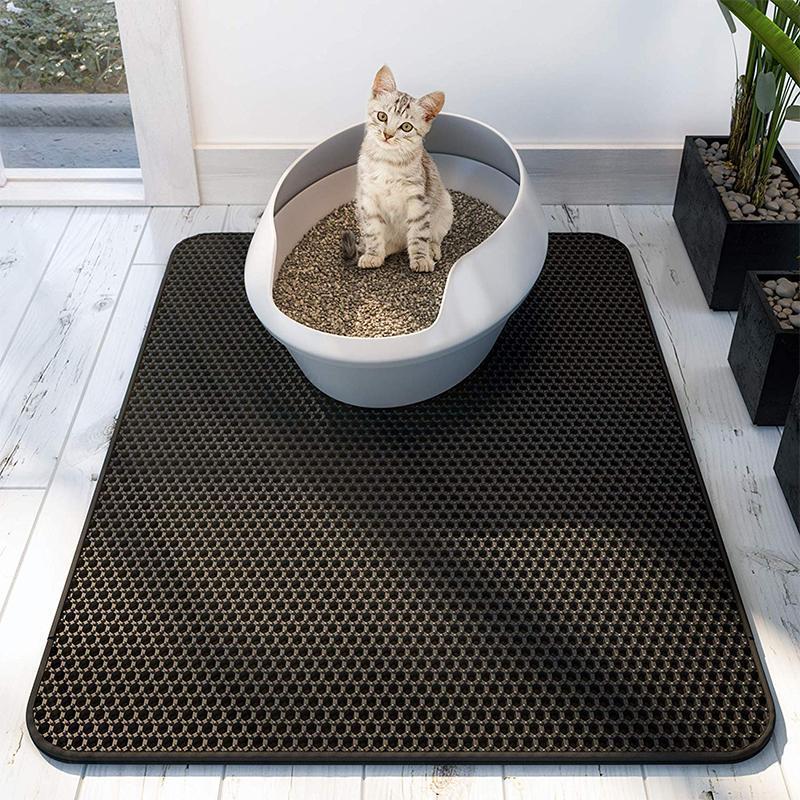 Katzenstreu-Matte - Kein Katzenkies mehr im ganzen Haus!