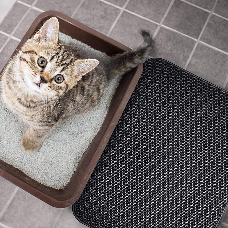 Katzenstreu-Matte - Kein Katzenkies mehr im ganzen Haus!