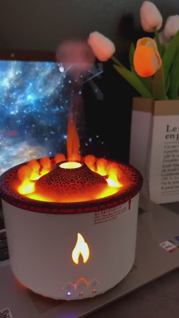 Volcano Aroma Diffuser - Der ultimative Luftbefeuchter zum Anschauen