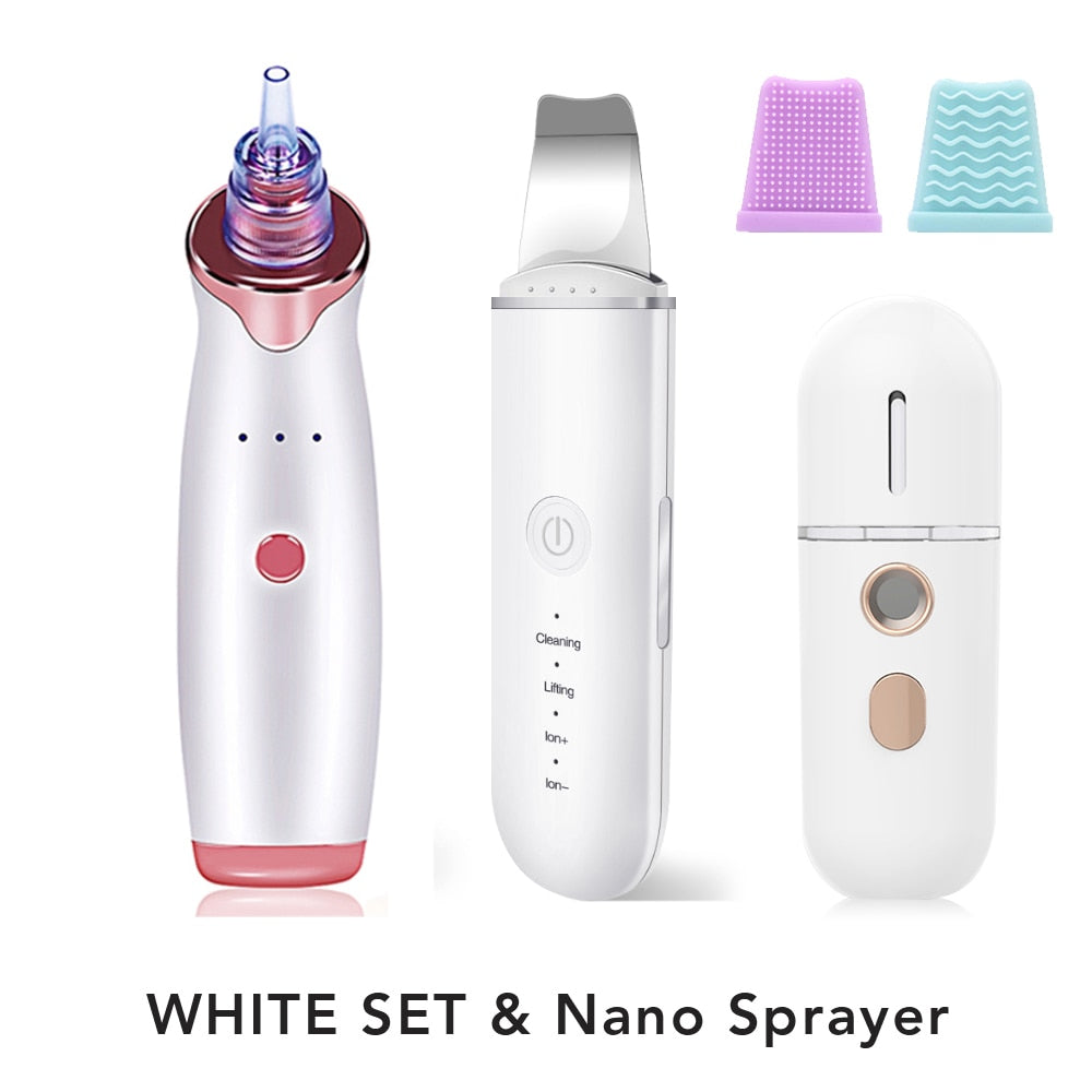 Facial Scrub&Clean - 2 Geräte für ein perfekt sauberes und ebenmäßiges Gesicht