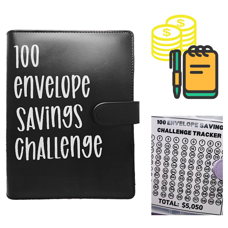 100 Envelope Savings Challenge - Noch nie hat Sparen so viel Spaß gemacht
