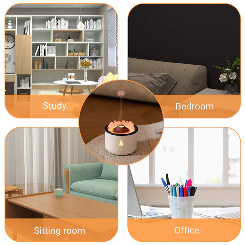 Volcano Aroma Diffuser - Der ultimative Luftbefeuchter zum Anschauen