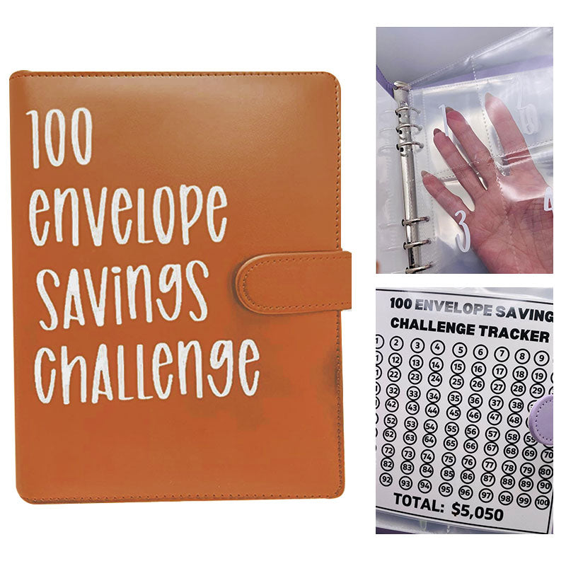 100 Envelope Savings Challenge - Noch nie hat Sparen so viel Spaß gemacht