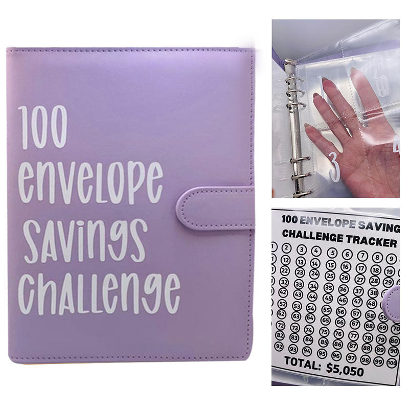 100 Envelope Savings Challenge - Noch nie hat Sparen so viel Spaß gemacht