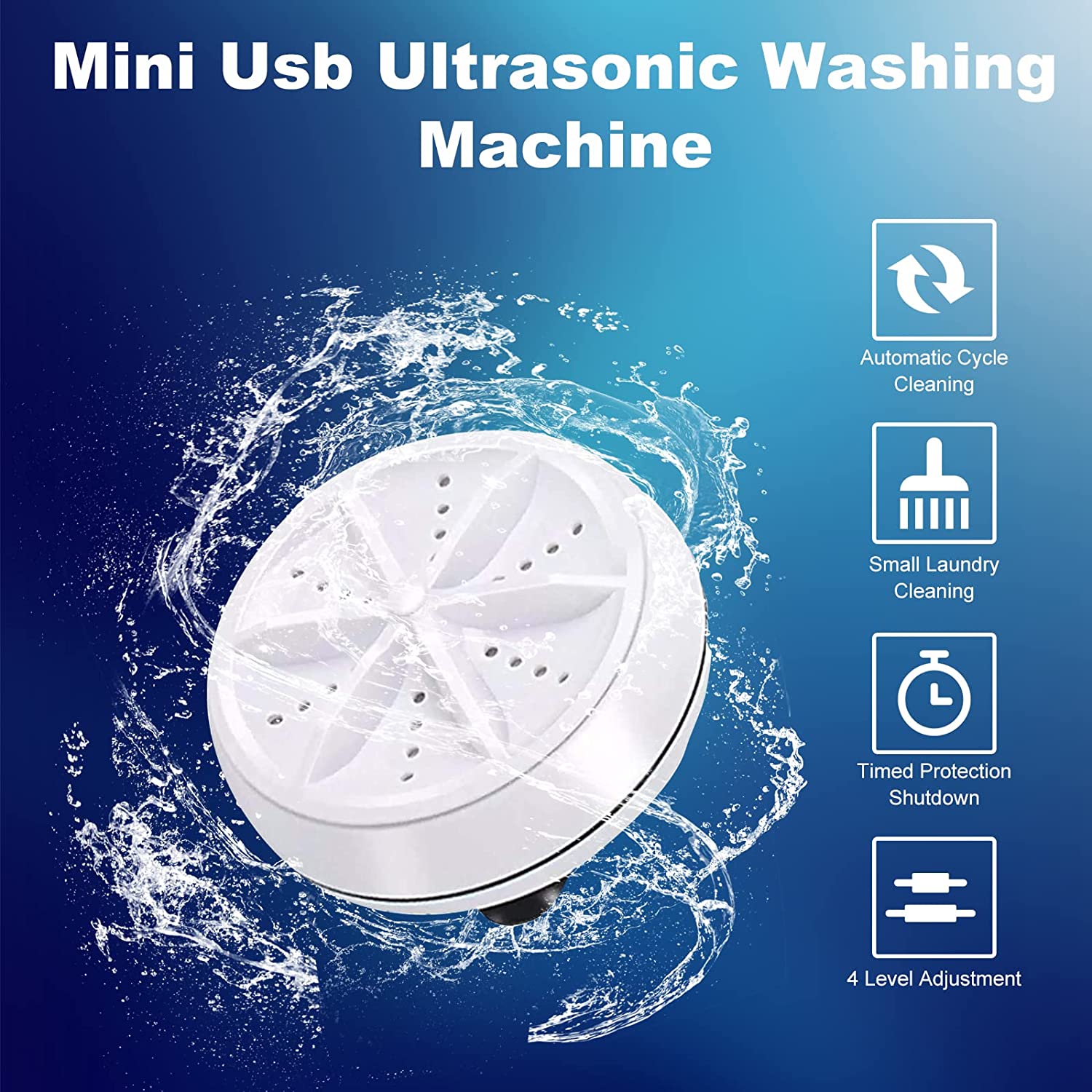 MiniWasher - Die praktische Mini-Wäsche- und Spülmaschine