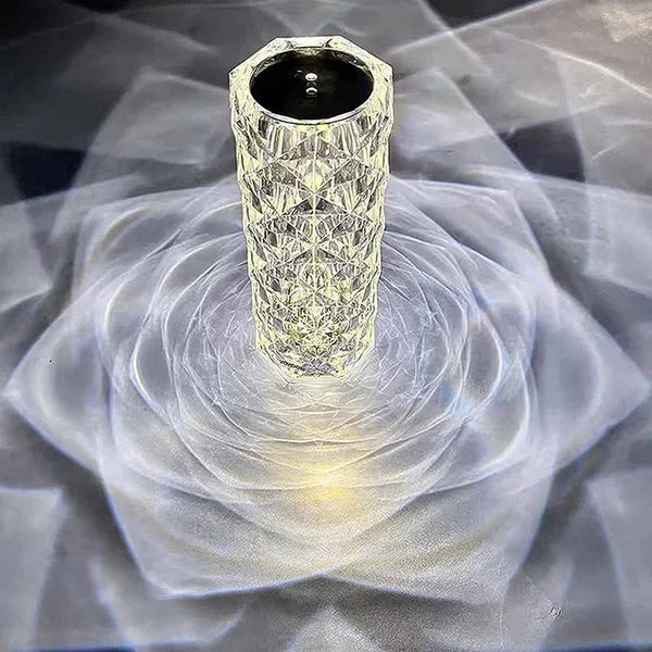 Touch Rose Crystal Lampe