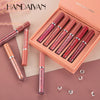 High Fixation Liquid Lipstick - Premium 6-Stucks Matte Lipstick Set