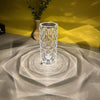Touch Rose Crystal Lampe