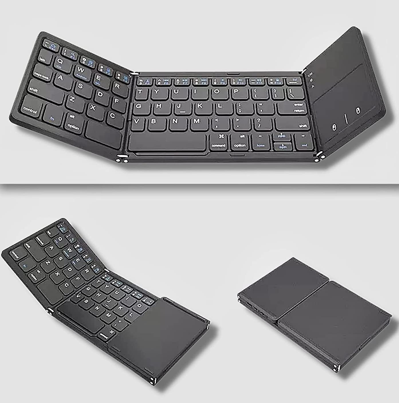 Keyless™ Faltbare drahtlose Bluetooth-Tastatur