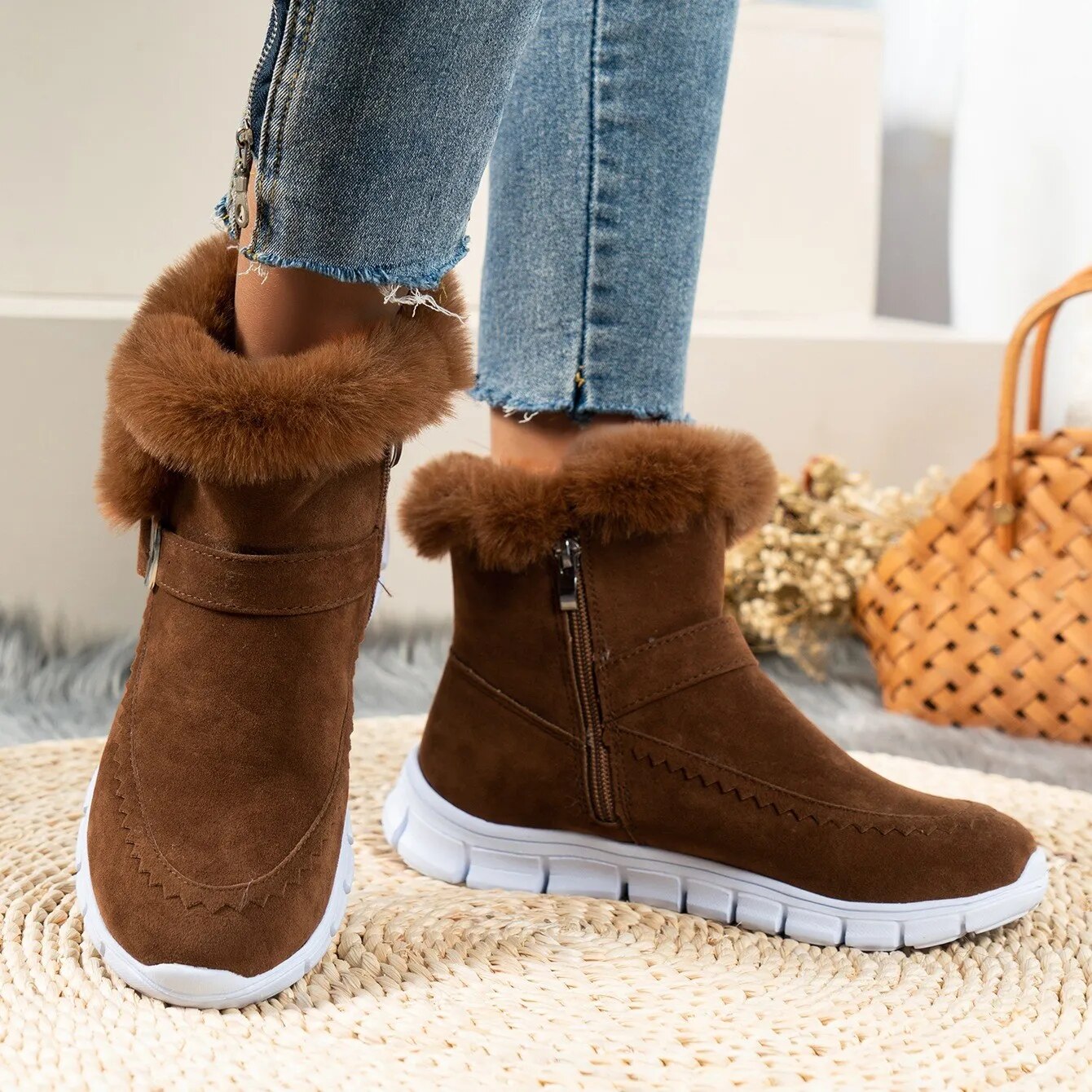 Alaska™ Modische warme Plüsch-Schneestiefel für den Winter