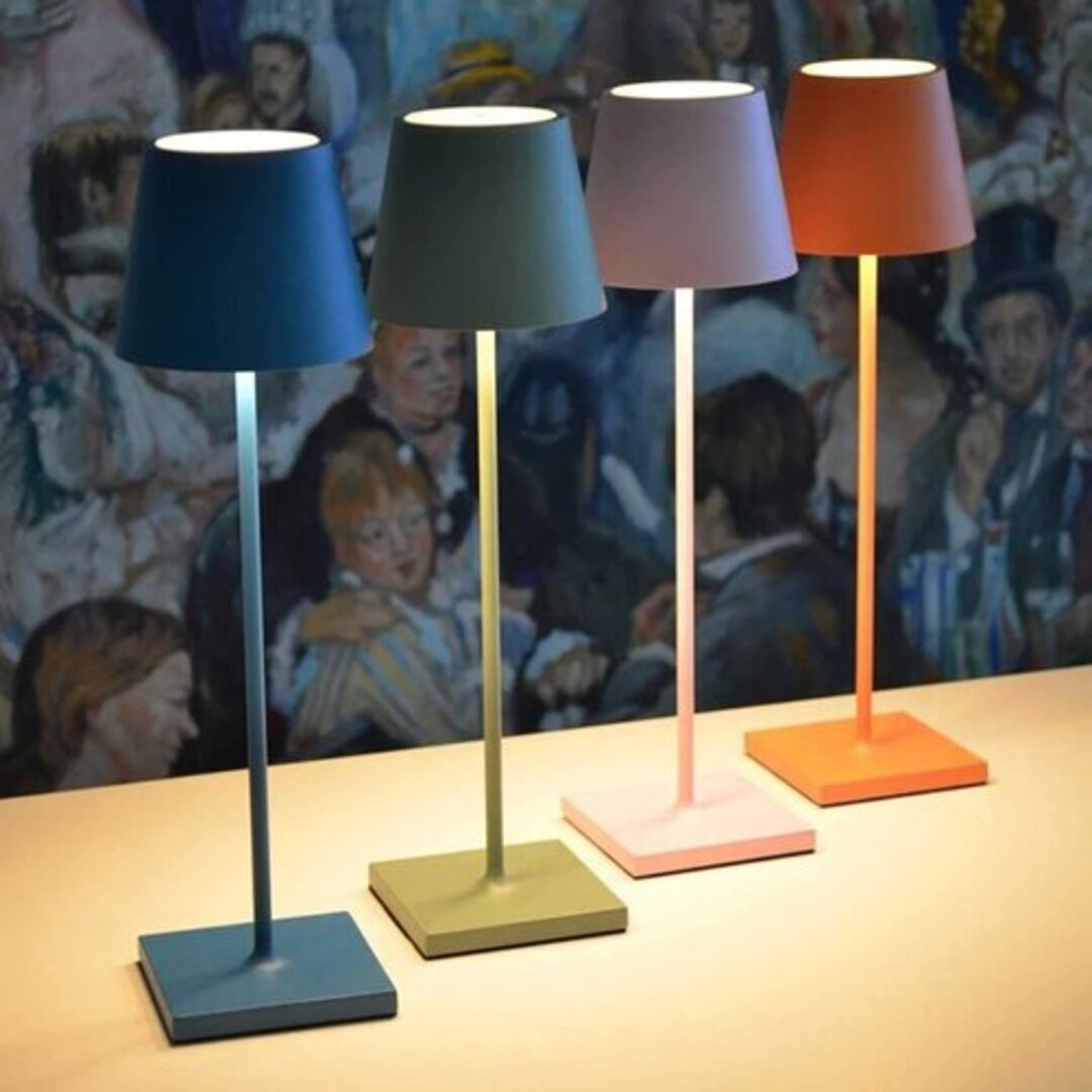 Italienische Design LED Lampe | Kabellose und super gemütliche Tischlampe