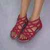Gloria™ Runde Zehe Hohle Atmungsaktive Römische Sandalen