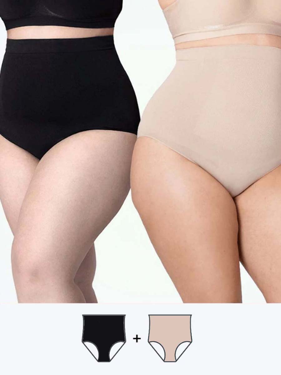 Shaping Panty mit hoher Taille - 1+1 GRATIS 2-teiliges Set